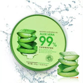 (LIFUSHA) 300ml Aloe Vera Gel 98% Natural Face Creams- Moisturizer Acne Treatment Gel for Skin Repairing Natural Beauty.